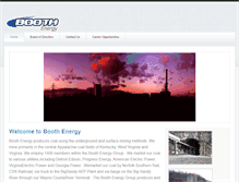 Tablet Screenshot of boothenergy.zohosites.com