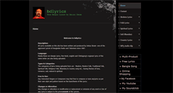 Desktop Screenshot of bdlyrics.zohosites.com