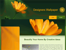 Tablet Screenshot of designerswallpaper.zohosites.com